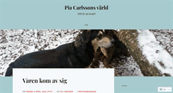 Desktop Screenshot of piacarlsson.com